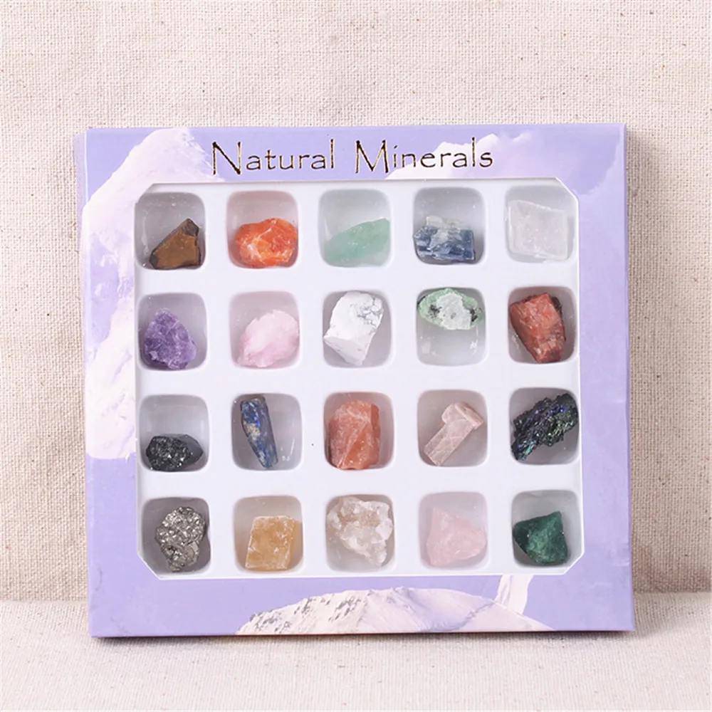20pcs/box Natural Stones And Crystal Agate Fossil Mineral Fluorite Irregular Energy Stone Home Decoration Polished Rocks Fossil
20pcs/box Natural Stones And Crystal Agate Fossil Mineral Fluorite Irregular Energy Stone Home Decoration Polished Rocks Fossil