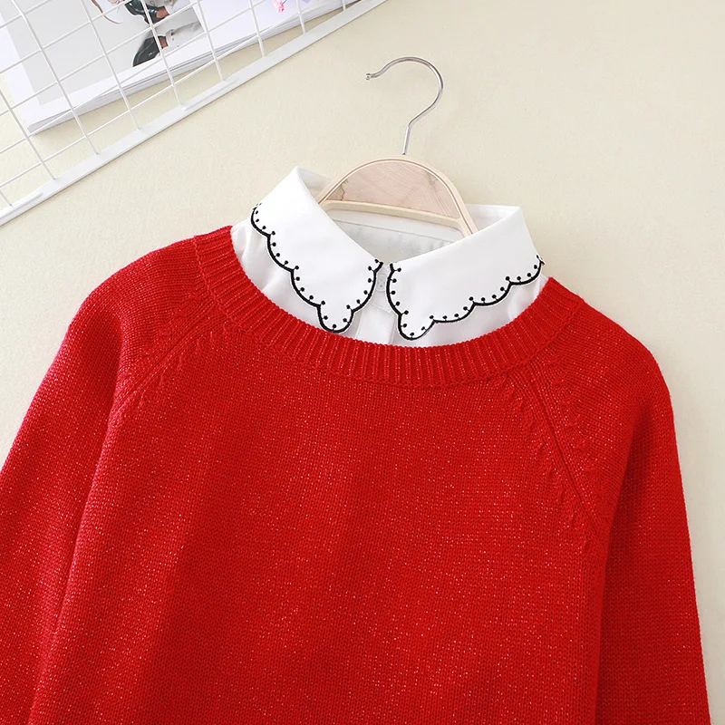 Detachable finger False Blouse Top Women Embroidery necktie gravata Peter Pan Women Detachable Lapel Shirt Fake False Collar
Detachable finger False Blouse Top Women Embroidery necktie gravata Peter Pan Women Detachable Lapel Shirt Fake False Collar