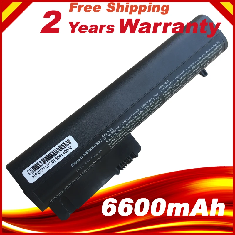 6600mAh battery for HP EliteBook 2530p for Business Notebook 2510p nc2400 HSTNN-DB23 412779-001 HSTNN-FB21,RW556AA,HSTNN-X
6600mAh battery for HP EliteBook 2530p for Business Notebook 2510p nc2400 HSTNN-DB23 412779-001 HSTNN-FB21,RW556AA,HSTNN-X