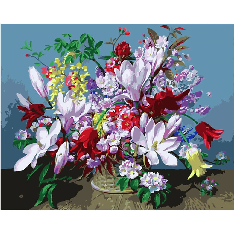 Fighting Lily 60x75cm Frame DIY Painting By Numbers Acrylic Colorful Flower Hand Painted Oil Paint By Numbers For Home Decor Art
Fighting Lily 60x75cm Frame DIY Painting By Numbers Acrylic Colorful Flower Hand Painted Oil Paint By Numbers For Home Decor Art