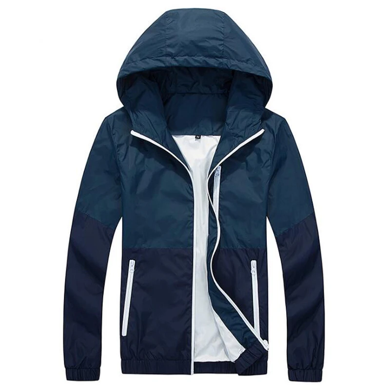 Covrlge Thin Hoodie Jacket Men Windbreaker Spring Autumn Mens Jackets Hooded Casual Man Jackets Coat Outwear for Couple MWJ035
Covrlge Thin Hoodie Jacket Men Windbreaker Spring Autumn Mens Jackets Hooded Casual Man Jackets Coat Outwear for Couple MWJ035