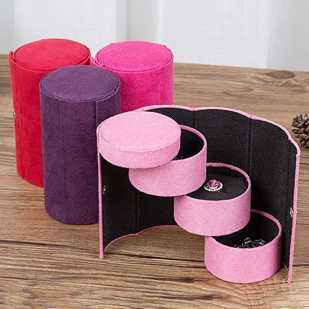 Fashion Cylindrical Rotation Ladder Jewelry Storage Holder Earring Organizer Box Case
Fashion Cylindrical Rotation Ladder Jewelry Storage Holder Earring Organizer Box Case