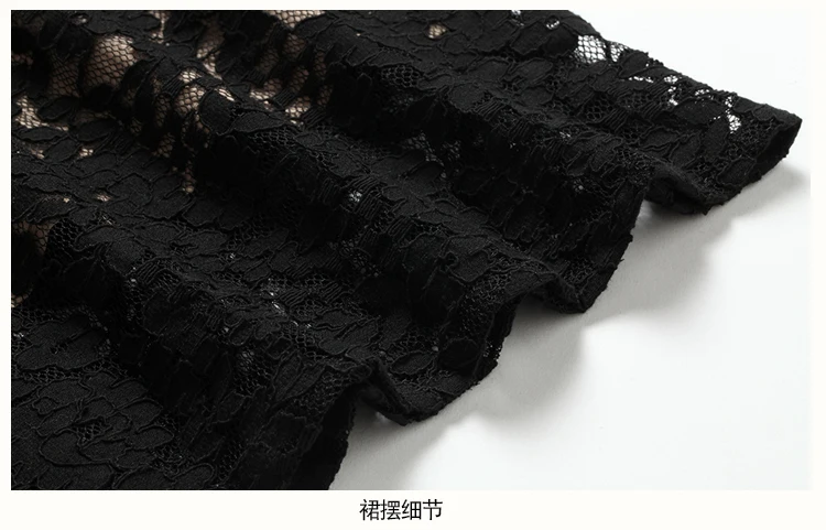 New 2019 spring flare sleeve Black lace party dress women V-neck Hollow Out Casual dresses high quality
New 2019 spring flare sleeve Black lace party dress women V-neck Hollow Out Casual dresses high quality
