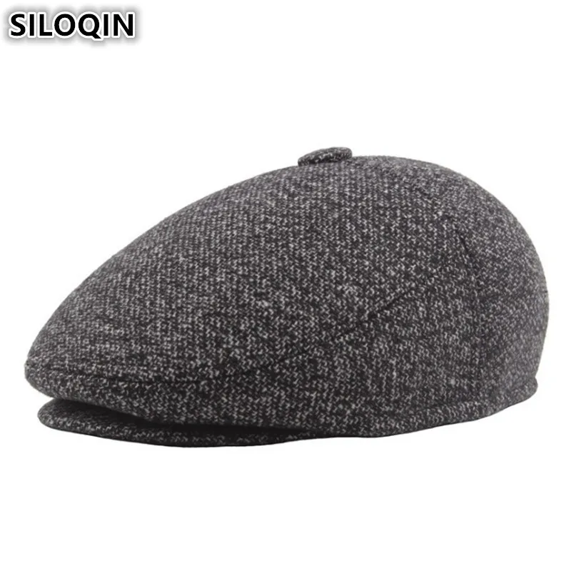 SILOQIN Earmuffs Hats Winter Men's Berets With Ears Plus Velvet Cotton Thick Beret Warm Dad's Tongue Cap Cold-resistant Ski Caps
SILOQIN Earmuffs Hats Winter Men's Berets With Ears Plus Velvet Cotton Thick Beret Warm Dad's Tongue Cap Cold-resistant Ski Caps