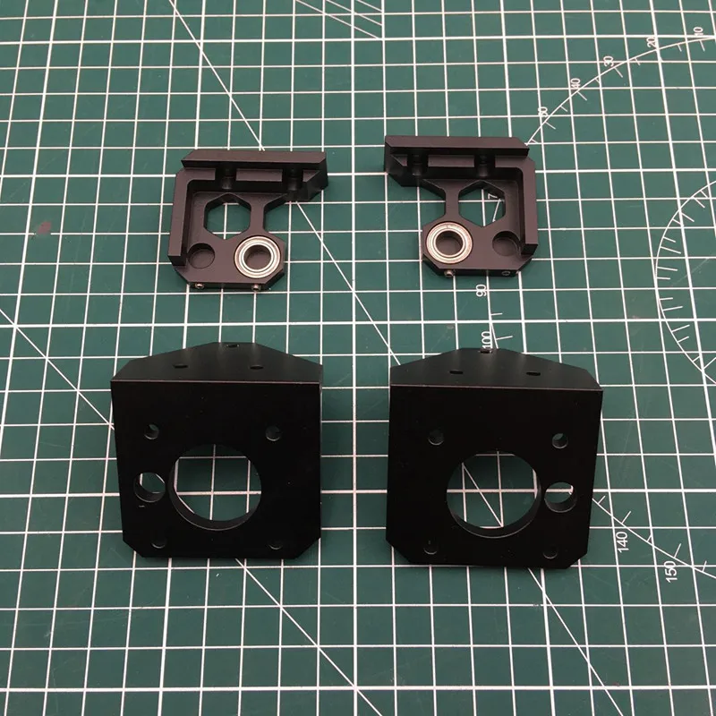 Черный анодированный алюминиевый шаговый двигатель Prusa i3 MK3 по оси Z нижний и