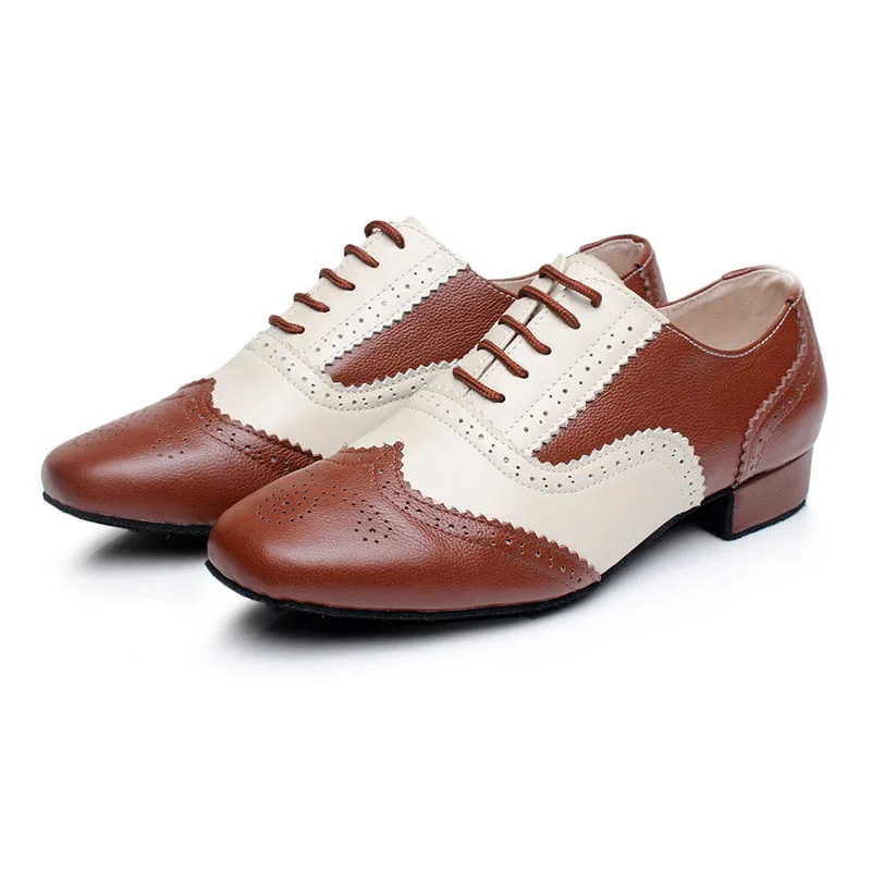 USHINE FF03 Professional Black Brown Heel 2.5cm Real Leather Flatmenco Waltz BD Dance Shoes Tango Latin Dance Shoes Men Leather
USHINE FF03 Professional Black Brown Heel 2.5cm Real Leather Flatmenco Waltz BD Dance Shoes Tango Latin Dance Shoes Men Leather