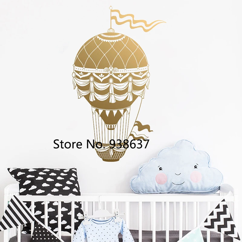 Hot Air Balloon Kids Wall Art Stickers Nursery Waterproof Vinyl Wall Decal Living Room Bedroom Home Decoration Wallpaper JW339
Hot Air Balloon Kids Wall Art Stickers Nursery Waterproof Vinyl Wall Decal Living Room Bedroom Home Decoration Wallpaper JW339