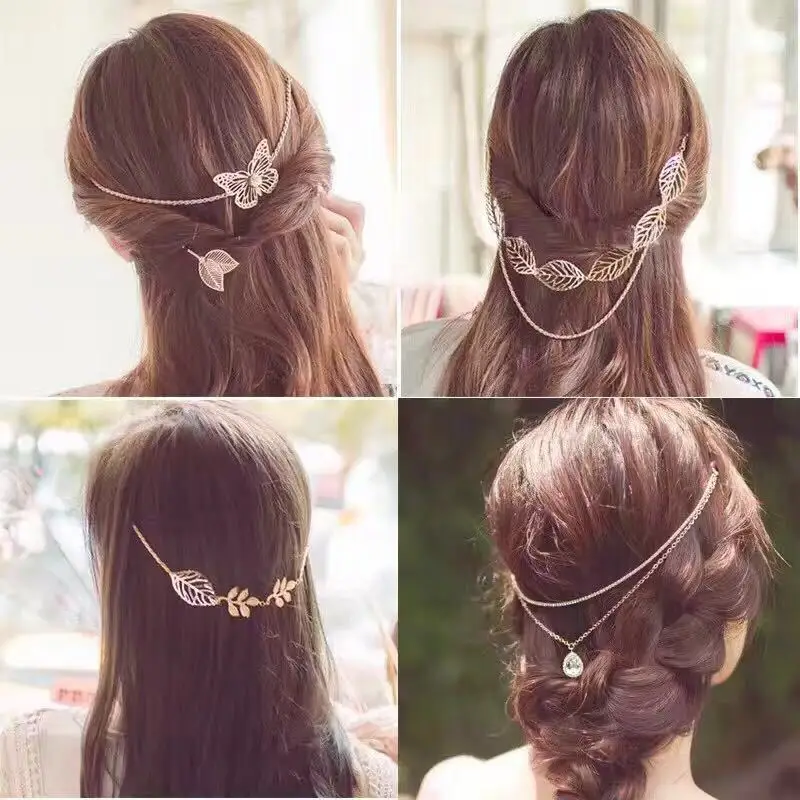Korea Hot Sale Women Bow Butterfly And Leaf Of Flower Back Type Dish Hair Comb Head Hoop Hair Accessories
Korea Hot Sale Women Bow Butterfly And Leaf Of Flower Back Type Dish Hair Comb Head Hoop Hair Accessories