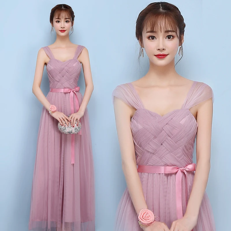 Bridesmaid Dress Women 2018 New Sister Group Bride Long Wedding Birthday Party Dress S1849 Gray Champagne Red
Bridesmaid Dress Women 2018 New Sister Group Bride Long Wedding Birthday Party Dress S1849 Gray Champagne Red