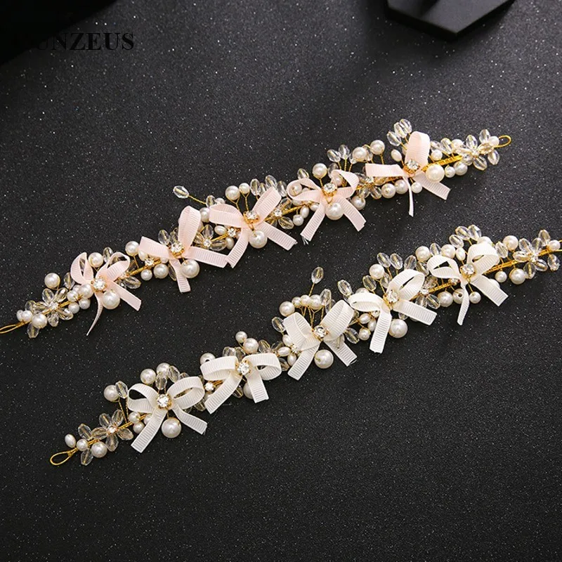 Crystal Pearls Headband Brides Sweety Bow Bridal Head Chain Beautiful Hairband Wedding Accessory SQ0266
Crystal Pearls Headband Brides Sweety Bow Bridal Head Chain Beautiful Hairband Wedding Accessory SQ0266