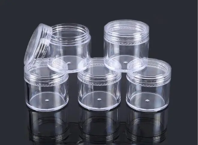 50Pcs/lot 10g 15g 20g Clear Sample Bottle Cosmetic Makeup Jar Pot Face Cream Container Travel Useful
50Pcs/lot 10g 15g 20g Clear Sample Bottle Cosmetic Makeup Jar Pot Face Cream Container Travel Useful