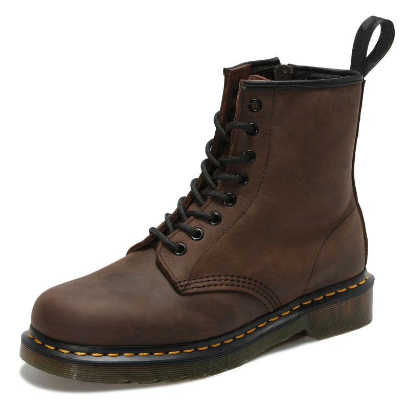 New Fashion Stylish Women Leather Martin Boots First Layer Genuine Cow Leather Oil Wax Retro Ankle Boots Flat Students Boots
New Fashion Stylish Women Leather Martin Boots First Layer Genuine Cow Leather Oil Wax Retro Ankle Boots Flat Students Boots