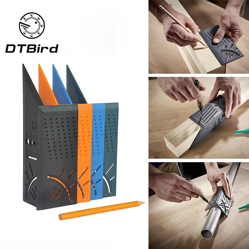 Новый деревообрабатывающий 3D Mitre углоизмерительный квадратный единица