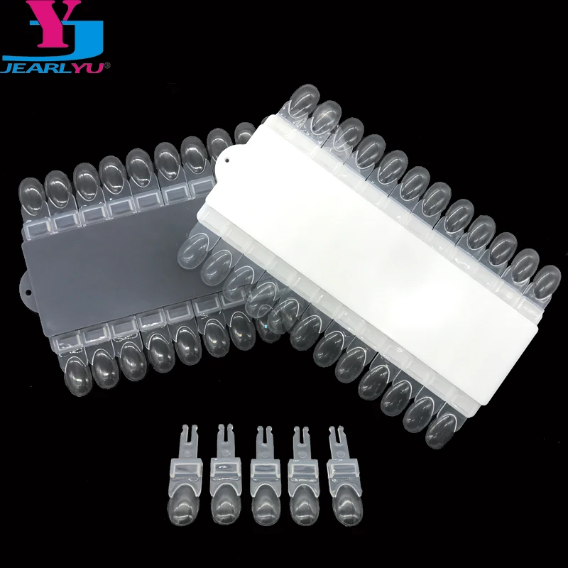 24 Tips Clear Color Card Removable Nail Art Display False Nail Tips Rack Teardrop Design Manicure UV Gel Polish Practice Tools
24 Tips Clear Color Card Removable Nail Art Display False Nail Tips Rack Teardrop Design Manicure UV Gel Polish Practice Tools