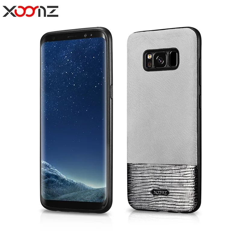 Чехол для телефона XOOMZ из блестящей искусственной кожи Samsung Galaxy S8 Plus деловой чехол