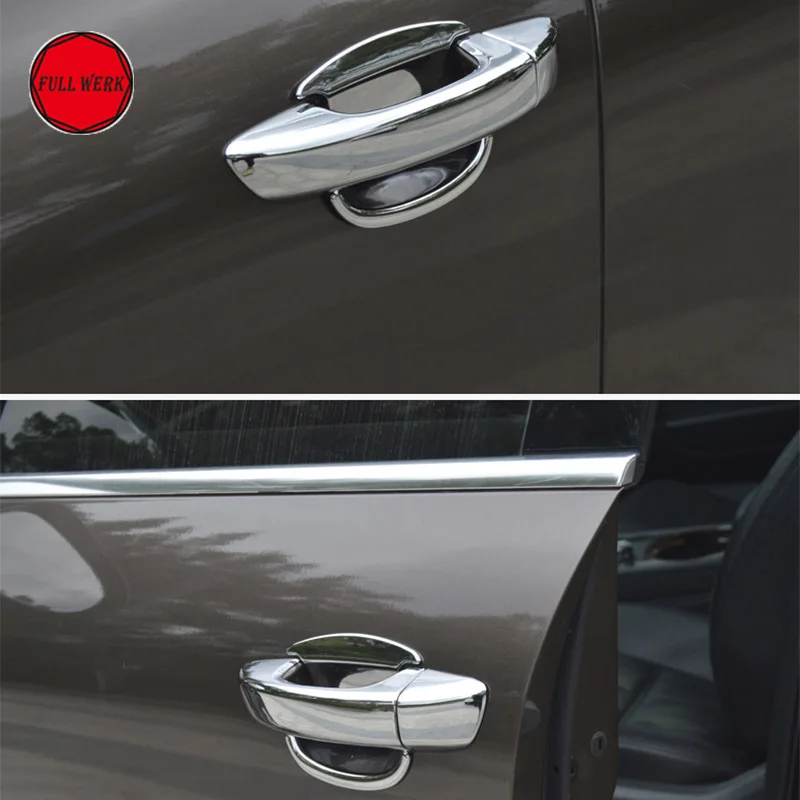 ABS Chrome Car Door Handle Door Bowl Trim for VW Touareg 2011-2018 4 Door Decoration Cover Sticker Exterior Moulding Accessories
ABS Chrome Car Door Handle Door Bowl Trim for VW Touareg 2011-2018 4 Door Decoration Cover Sticker Exterior Moulding Accessories