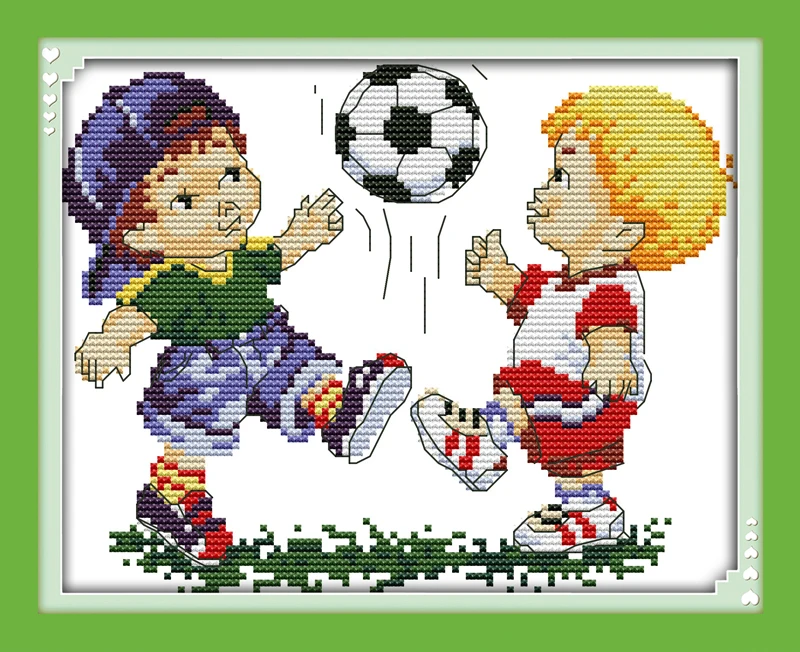 Набор для вышивки крестиком I love sports 14ct 11ct, с принтом, для рукоделия, рукоделия «сделай сам»
Набор для вышивки крестиком I love sports 14ct 11ct, с принтом, для рукоделия, рукоделия «сделай сам»