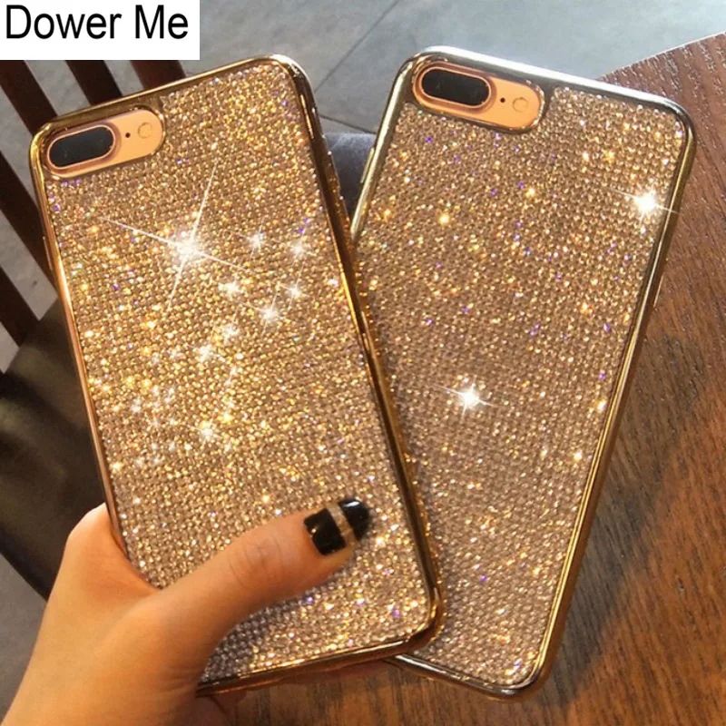 Fashion Full Bling Crystal Diamond Rhinestone Electroplate Case Cover For iPhone 12 Mini 11 Pro Max XS Max XR X 8 7 6 6S Plus SE
Fashion Full Bling Crystal Diamond Rhinestone Electroplate Case Cover For iPhone 12 Mini 11 Pro Max XS Max XR X 8 7 6 6S Plus SE