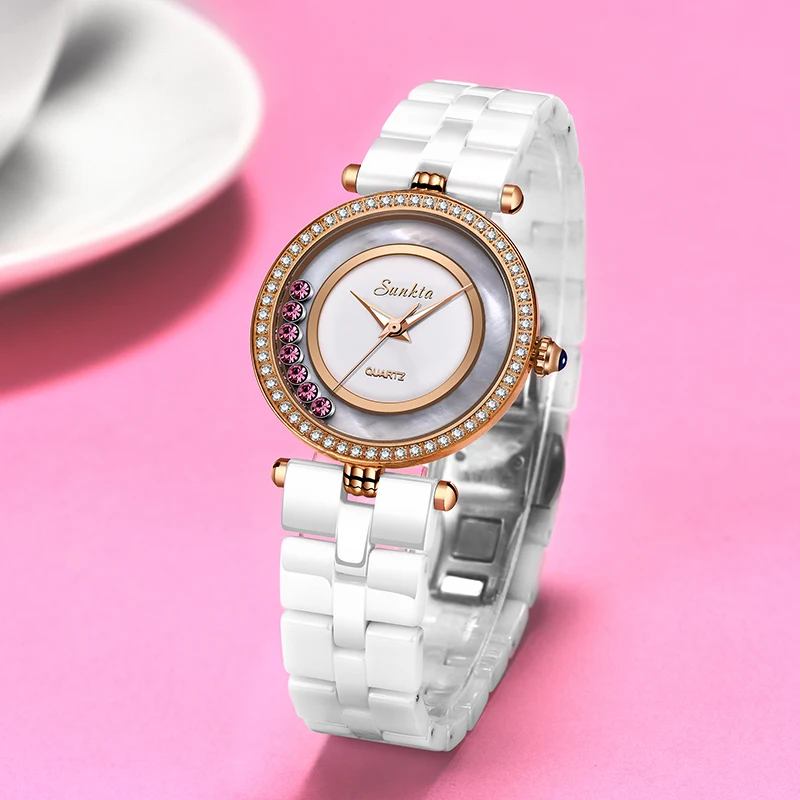 Zegarek Damski SUNKTA Fashion Simple Quartz Women Watches Waterproof Mother-of-pearl Surface Watch Women Top Brand Luxury Watch
Zegarek Damski SUNKTA Fashion Simple Quartz Women Watches Waterproof Mother-of-pearl Surface Watch Women Top Brand Luxury Watch