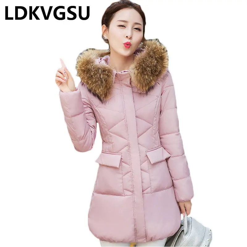 2018 Winter New Fashion Ladies Coat Warm Plus Size Zipper Coat Woman Long Big Fur Collar Hooded Cotton Slim Femme Overcoat Is940
2018 Winter New Fashion Ladies Coat Warm Plus Size Zipper Coat Woman Long Big Fur Collar Hooded Cotton Slim Femme Overcoat Is940