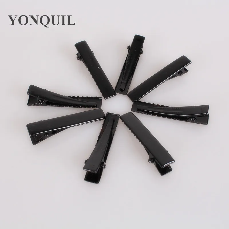 150Pcs/Lot Black Alligator Clips 40MM Hair Pins Prong Barrettes Brooch Clips Finding Crocodile Clips Girl's DIY Hairclips
150Pcs/Lot Black Alligator Clips 40MM Hair Pins Prong Barrettes Brooch Clips Finding Crocodile Clips Girl's DIY Hairclips
