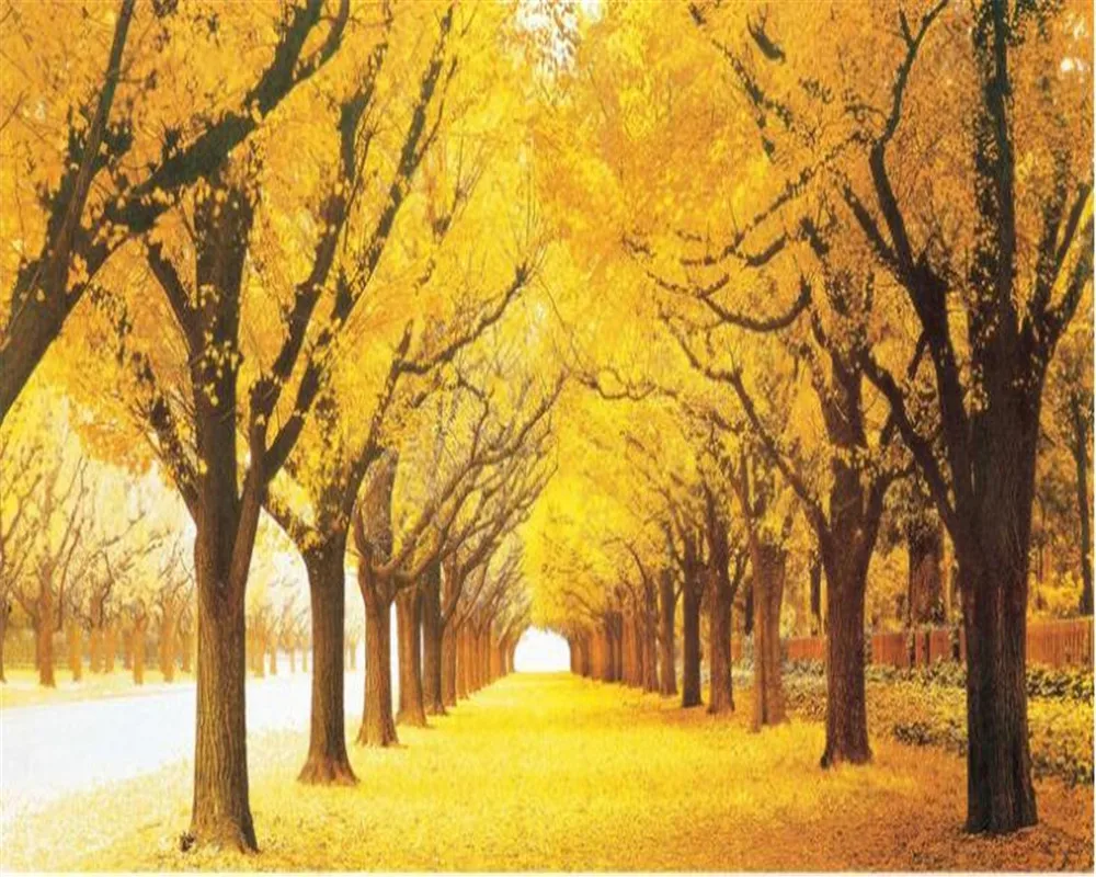 Beibehang Custom mural Modern 3D Stereo photo Wallpaper gold Maple Trees Wallpaper Living Room Sofa Bedroom 3D Wallpaper
Beibehang Custom mural Modern 3D Stereo photo Wallpaper gold Maple Trees Wallpaper Living Room Sofa Bedroom 3D Wallpaper