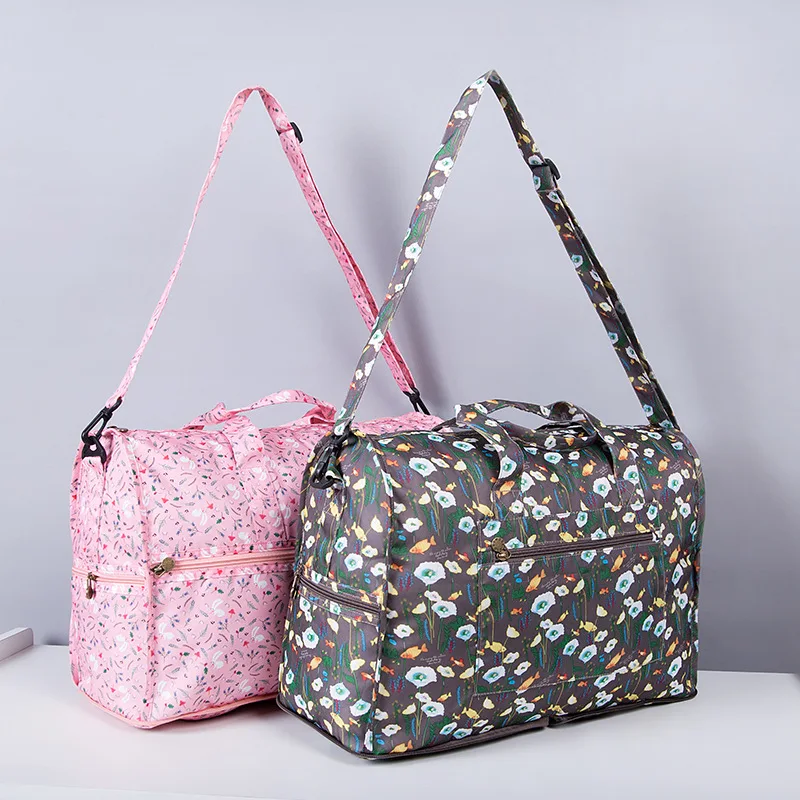 High Quality Nylon Folding Travel Bag Large Capacity Women Duffle Bag Organizer Packing Cubes Luggage Printing Men Weekend Bag
High Quality Nylon Folding Travel Bag Large Capacity Women Duffle Bag Organizer Packing Cubes Luggage Printing Men Weekend Bag