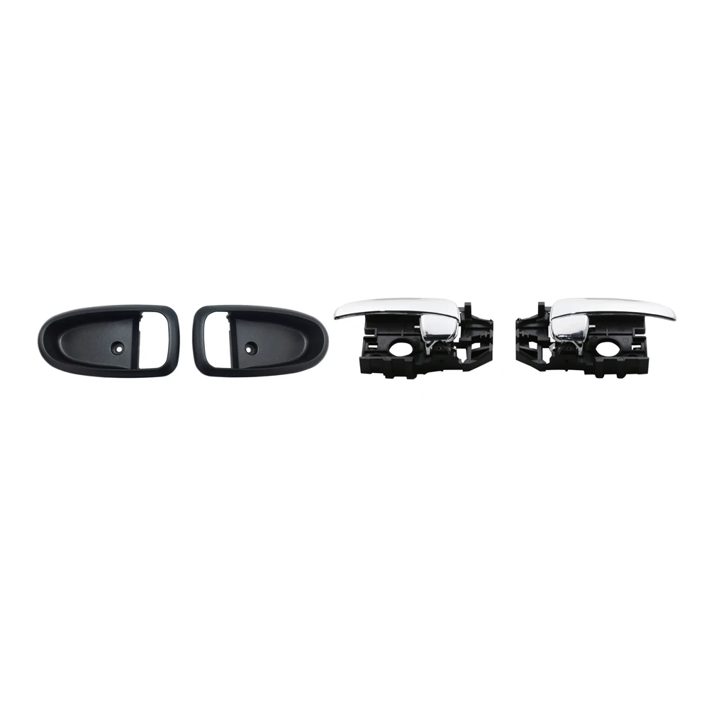 INTERIOR CHROME DOOR HANDLE WITH CASE FOR HYUNDAI ELANTRA 2001-2006 OEM:82610-2D000 82620-2D000
INTERIOR CHROME DOOR HANDLE WITH CASE FOR HYUNDAI ELANTRA 2001-2006 OEM:82610-2D000 82620-2D000