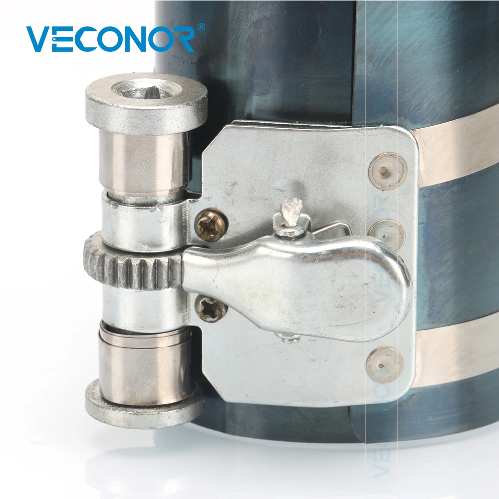 53-175mm Capacity 4" Height Piston Ring Compressor Clamp Strut Spring Compressor Ratchet Type Piston Ring Installation Tool
53-175mm Capacity 4" Height Piston Ring Compressor Clamp Strut Spring Compressor Ratchet Type Piston Ring Installation Tool
