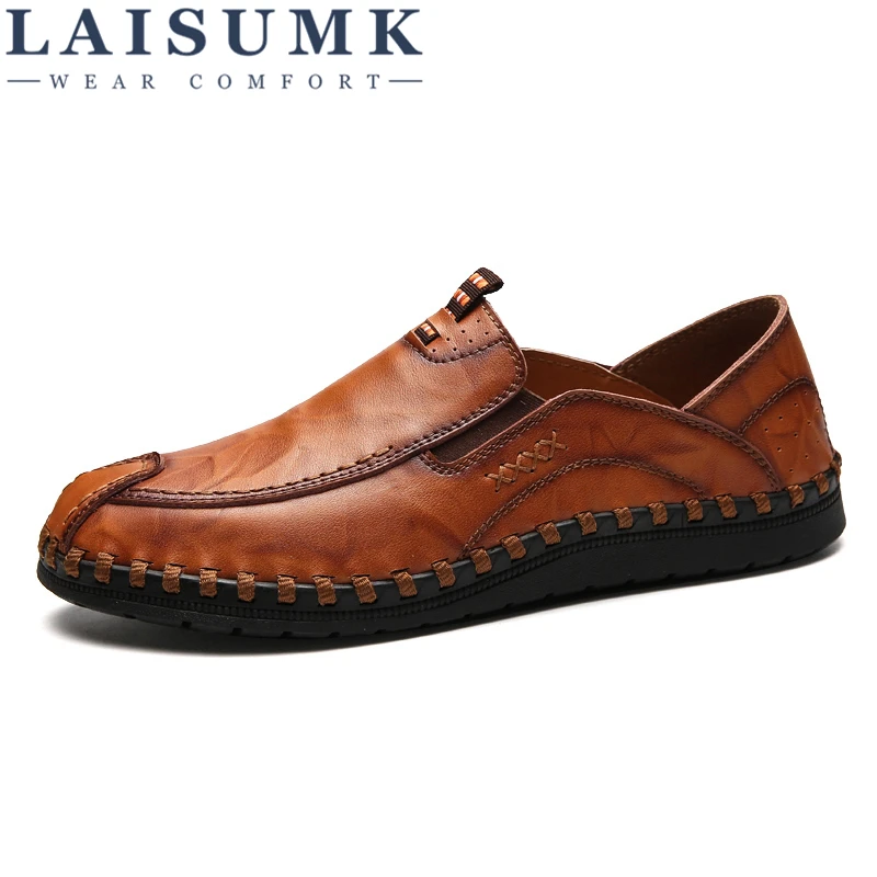 LAISUMK Brand Luxury Designer Sneakers Men Genuine Leather Shoes Loafers Flats Moccasins Men Casual Oxford Shoes Male Footwear
LAISUMK Brand Luxury Designer Sneakers Men Genuine Leather Shoes Loafers Flats Moccasins Men Casual Oxford Shoes Male Footwear