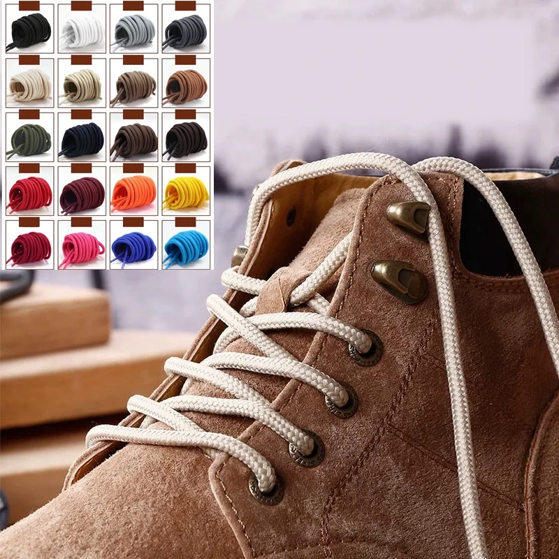 1 Pair Martin Boot Shoelace Polyester Solid Classic Round Shoelaces Casual Sports Boots shoes Lace Length 90cm/120cm/150cm
1 Pair Martin Boot Shoelace Polyester Solid Classic Round Shoelaces Casual Sports Boots shoes Lace Length 90cm/120cm/150cm