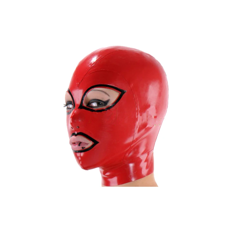 Latex Rubber Unisex Headgear Red and Black Hood Fashion Mask Size Head circumference55cm-61cm
Latex Rubber Unisex Headgear Red and Black Hood Fashion Mask Size Head circumference55cm-61cm