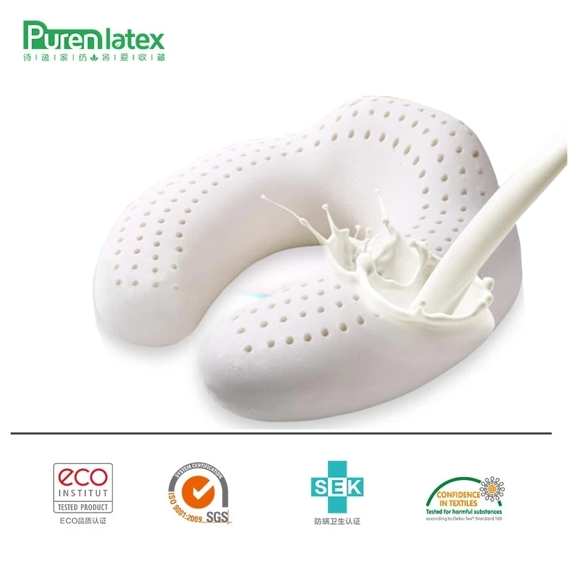 PurenLatex Traval Neck Pillow Latex U Shape Pillow Protect Cervical Spine Release Pressure Orthopedic Pillow on Office Train Car
PurenLatex Traval Neck Pillow Latex U Shape Pillow Protect Cervical Spine Release Pressure Orthopedic Pillow on Office Train Car