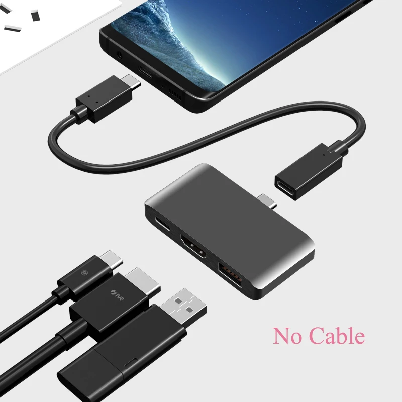 Док-станция Dex док-станция USB Type-C для Samsung Galaxy Note 8 S8 S9 + Nerd Switch Huawei P20 Mate10 MacBook pro |
