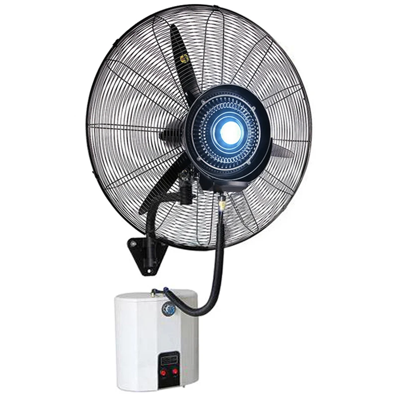 Wall mounted fan hanging Spray Fan Wall Cool Temperature atomization humidification with tank water spray shaking head fan 220V
Wall mounted fan hanging Spray Fan Wall Cool Temperature atomization humidification with tank water spray shaking head fan 220V