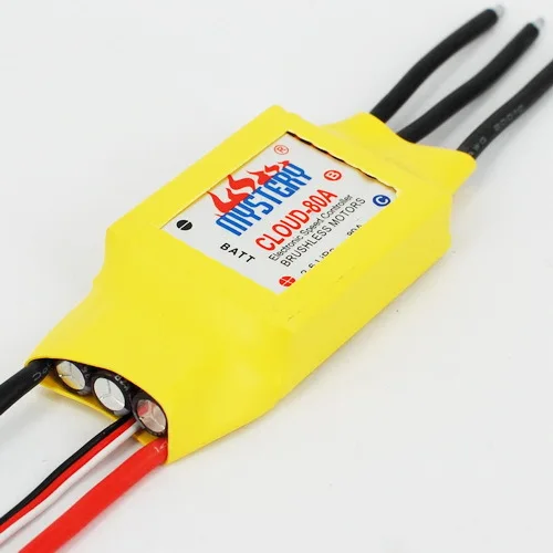 Mystery Cloud 80A brushless W/O BEC ESC RC Speed Controller For RC Airplane Helicopter
Mystery Cloud 80A brushless W/O BEC ESC RC Speed Controller For RC Airplane Helicopter