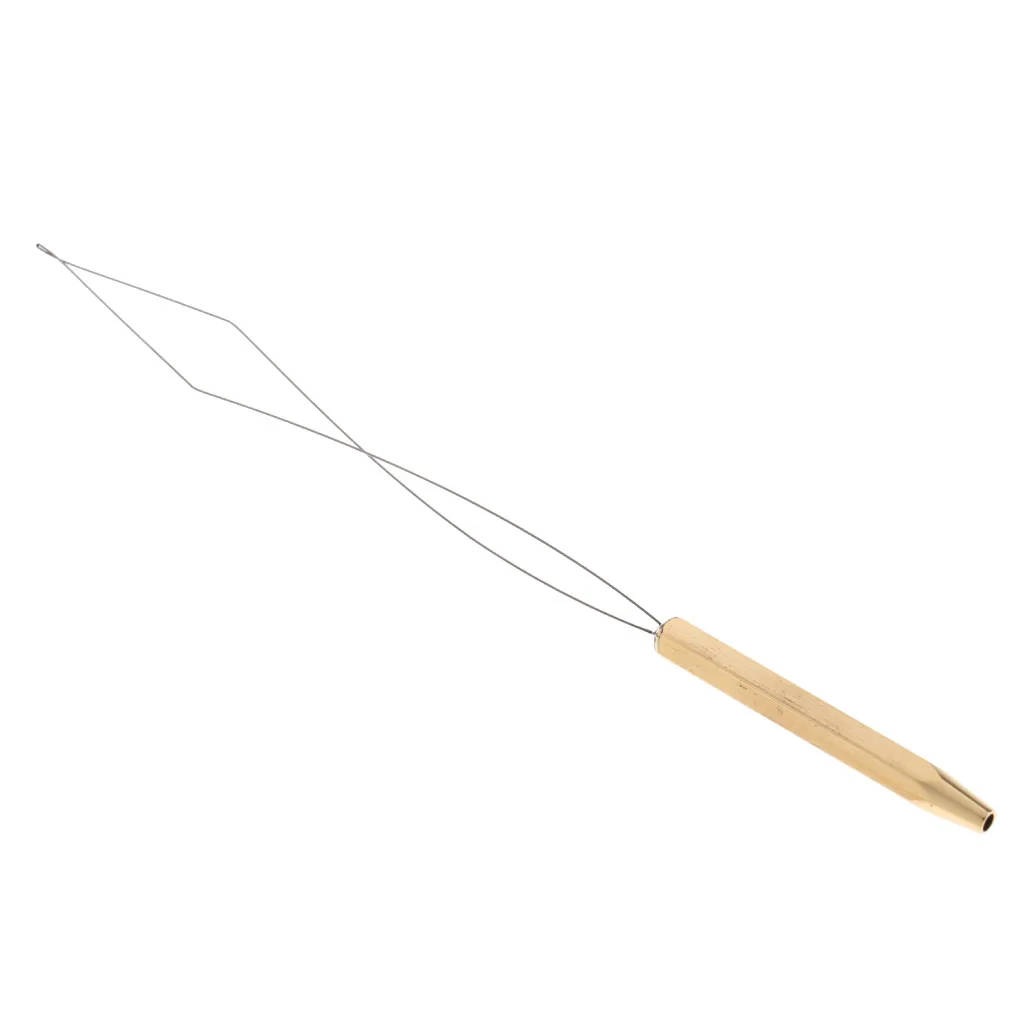 2 Pcs Bobbin Threader Half Hitch Handle Tool Fly Tying Thread 14cm/5.5inch Fishing Accesssories Enhebrador de bolillos
2 Pcs Bobbin Threader Half Hitch Handle Tool Fly Tying Thread 14cm/5.5inch Fishing Accesssories Enhebrador de bolillos