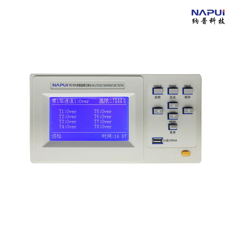 Fast arrival TR230-16U multi-channel temperature recorder Channel 16 with RS232, USB communication and control software
Fast arrival TR230-16U multi-channel temperature recorder Channel 16 with RS232, USB communication and control software