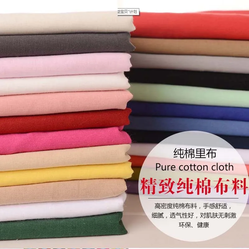 50*140cm Super deal! Cotton Fabric Pure White Material For Dress Lining Silk Cotton Tissue Lightweight Soft Linings 100g/m D20
50*140cm Super deal! Cotton Fabric Pure White Material For Dress Lining Silk Cotton Tissue Lightweight Soft Linings 100g/m D20