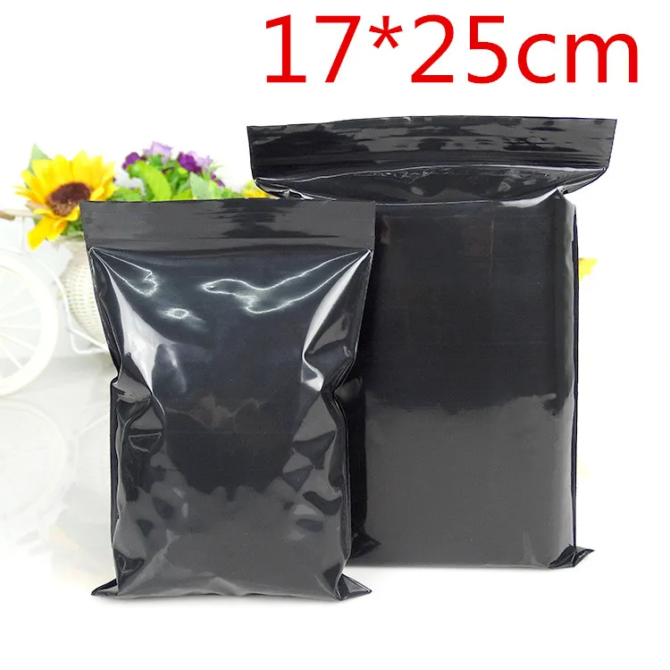 50Pcs/Lot 17cm*25cm Black Ziplock Grip Seal Plastic Retail Package Bags Zip Lock Resealable Pack Zipper Pouches For Party
50Pcs/Lot 17cm*25cm Black Ziplock Grip Seal Plastic Retail Package Bags Zip Lock Resealable Pack Zipper Pouches For Party