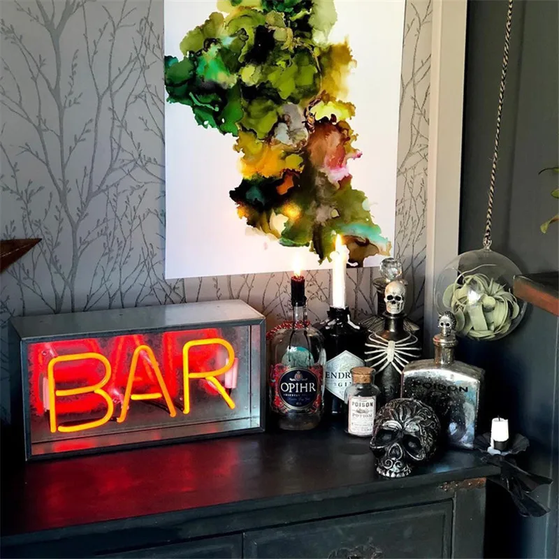 Retro Led Neon Lamp Colorful BAR LOUNGE Neon Sign for Home Party Wedding Decoration Xmas Gift Neon Glass Tube Lighting 110V 220V
Retro Led Neon Lamp Colorful BAR LOUNGE Neon Sign for Home Party Wedding Decoration Xmas Gift Neon Glass Tube Lighting 110V 220V