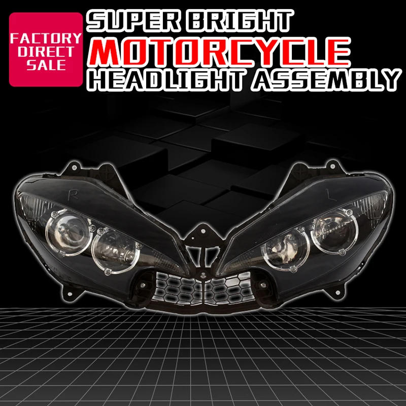 Front Headlight Head Light Headlamp Assembly For YAMAHA YZF600 YZF R6 2003 2004 2005 R6 03 04 05 Motorcycle Accessories
Front Headlight Head Light Headlamp Assembly For YAMAHA YZF600 YZF R6 2003 2004 2005 R6 03 04 05 Motorcycle Accessories