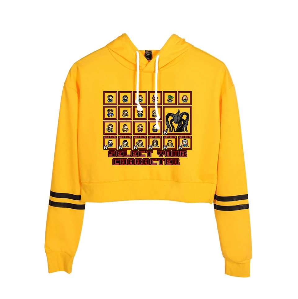 Stranger Things Printed Long Sleeve Cropped Hoodies Women Hooded Pullover Crop Top 2019 Hot Sale Casual Streetwear Clothes
Stranger Things Printed Long Sleeve Cropped Hoodies Women Hooded Pullover Crop Top 2019 Hot Sale Casual Streetwear Clothes