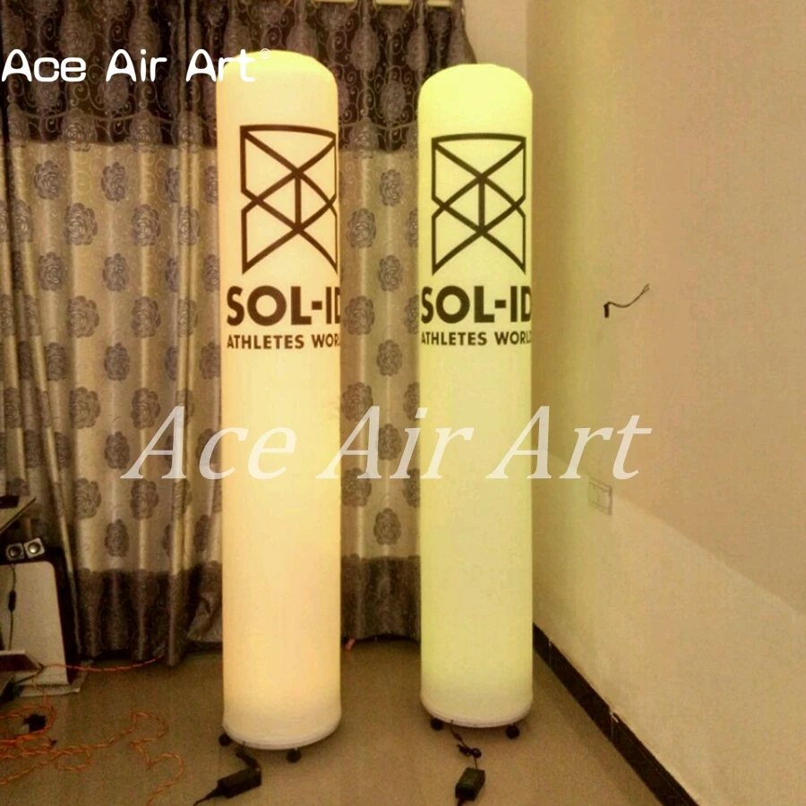 Portable Inflatable Advertising Pillar Column with 16 Changing Colors and Logo Printing with Air Blowers Light Up the Alay
Portable Inflatable Advertising Pillar Column with 16 Changing Colors and Logo Printing with Air Blowers Light Up the Alay
