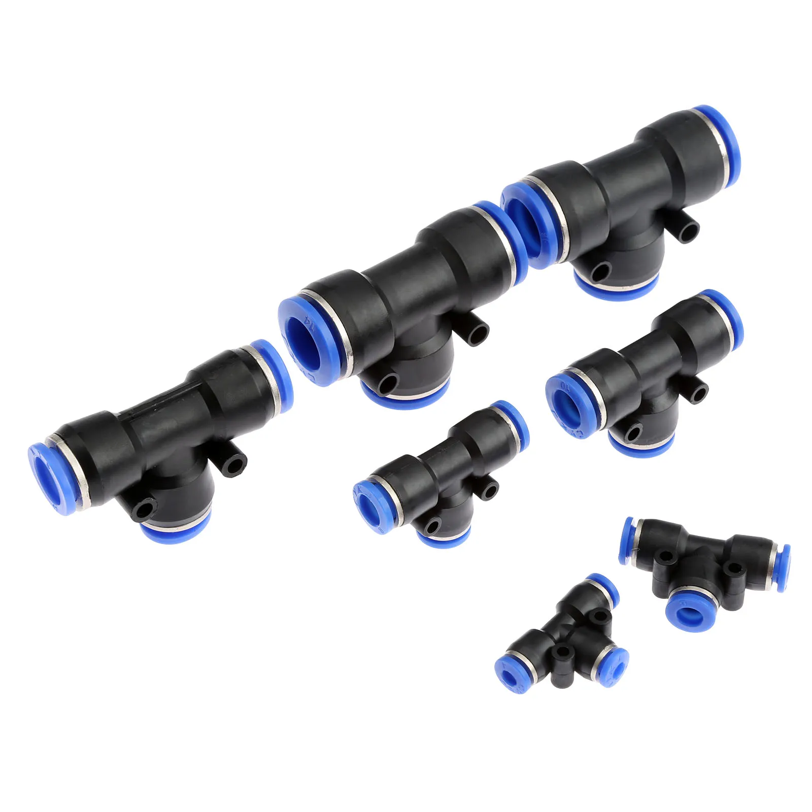 1Pc Plastic T-junction Pneumatic Fittings Air 3 Way Quick Joint Fitting Connector Pneumatic Part PE4/6/8/10/12/14/16mm Tube Hose
1Pc Plastic T-junction Pneumatic Fittings Air 3 Way Quick Joint Fitting Connector Pneumatic Part PE4/6/8/10/12/14/16mm Tube Hose