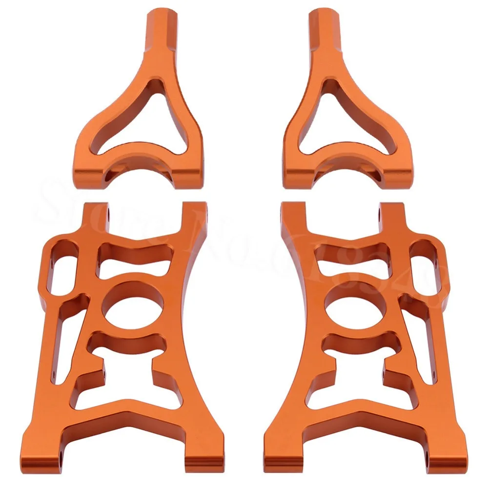 4PCS Aluminum Alloy Rear Suspension Arm Set (L/R) For 1/5 HPI Baja 5B 5SC 5T 5R SS T1000 KM ROVAN 85402 Hop Up Parts Replacement
4PCS Aluminum Alloy Rear Suspension Arm Set (L/R) For 1/5 HPI Baja 5B 5SC 5T 5R SS T1000 KM ROVAN 85402 Hop Up Parts Replacement