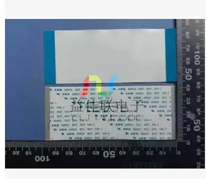 Бесплатная доставка плоский кабель с петлей 0 5 мм-80p-0 мм-a FPC LCD LVDS 100 мм 80pin длина