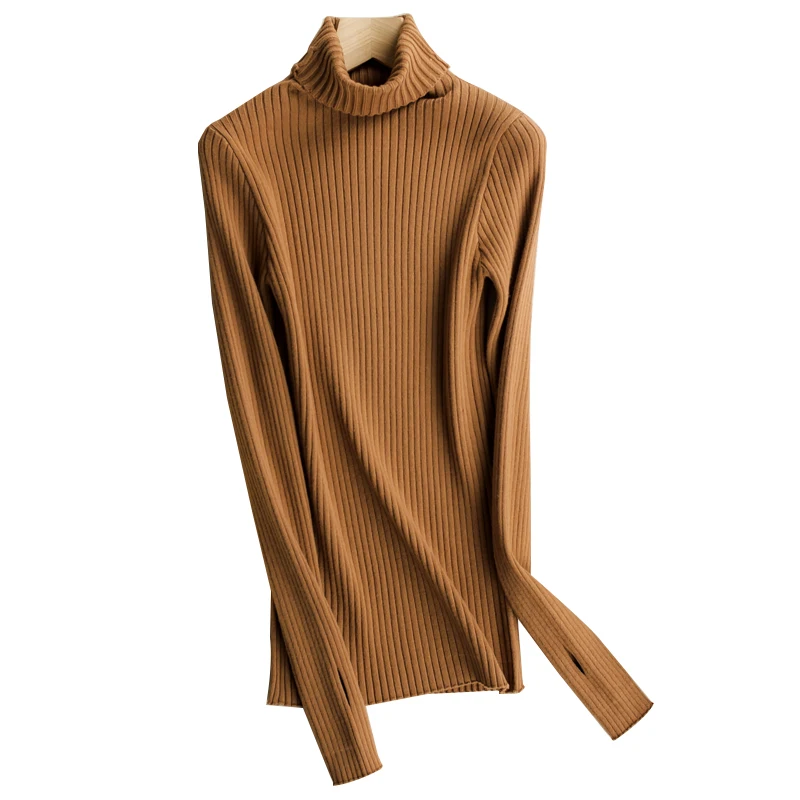 New-coming Autumn Turtleneck Pullovers Sweaters Primer shirt long sleeve Short Korean Slim-fit tight sweater Turn down collar
New-coming Autumn Turtleneck Pullovers Sweaters Primer shirt long sleeve Short Korean Slim-fit tight sweater Turn down collar