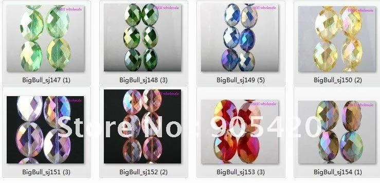 OMH wholesale 20pcs 20mm Jewelry accessories oval Shape faced glass crystal spacer beads Sj155
OMH wholesale 20pcs 20mm Jewelry accessories oval Shape faced glass crystal spacer beads Sj155