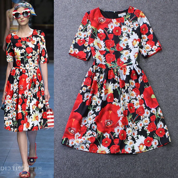 Customize Women Summer Autumn Fashion Casual Celebrity Runway Plus Size 3XS-10XL Flower Print A Line Dress Black/White
Customize Women Summer Autumn Fashion Casual Celebrity Runway Plus Size 3XS-10XL Flower Print A Line Dress Black/White